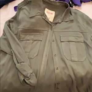 Long sleeve button down